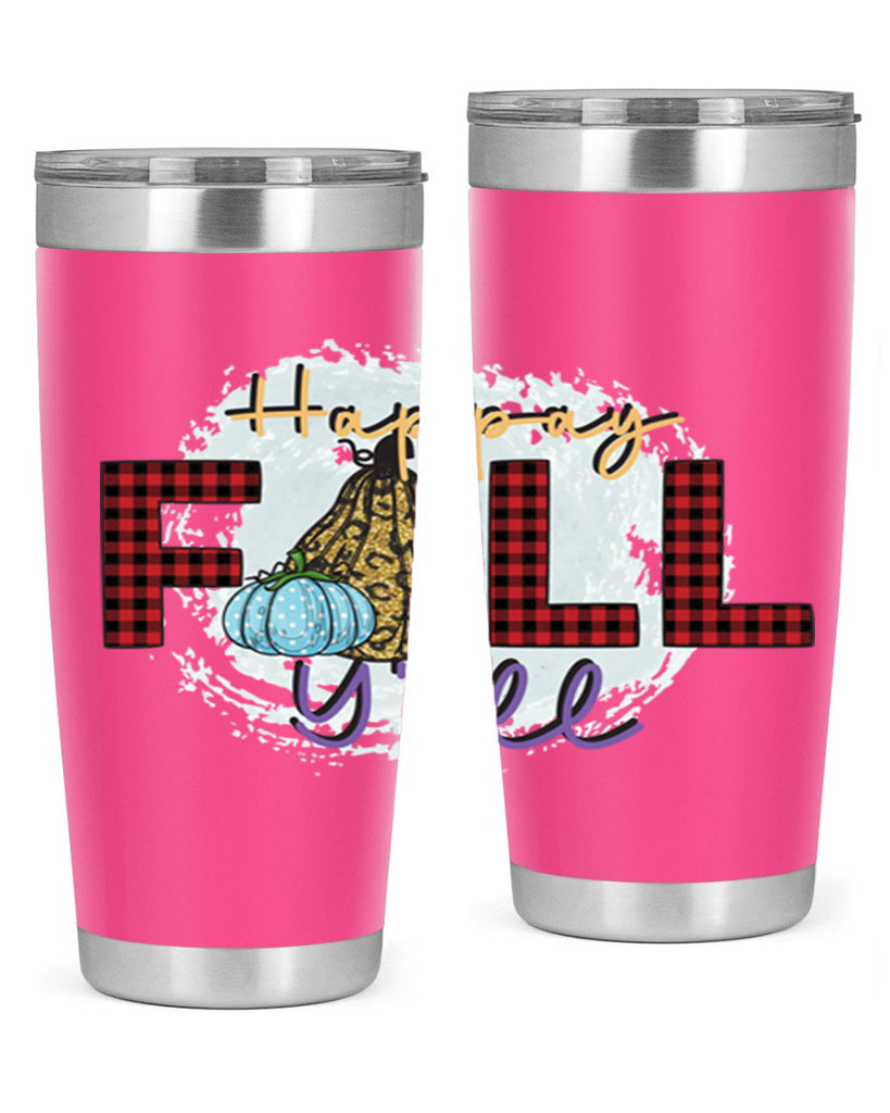 Happay Fall Y all 217#- fall- Tumbler