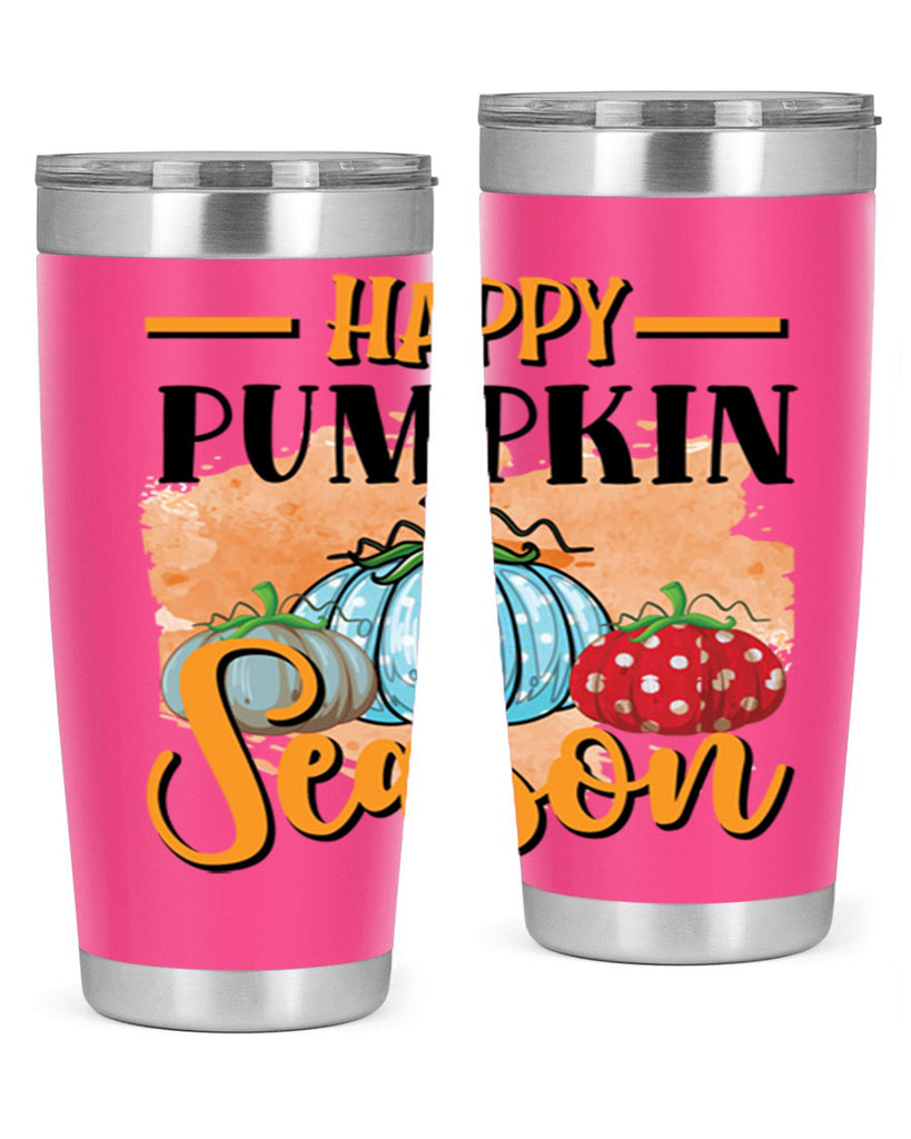 Happy pumpkin season 240#- fall- Tumbler
