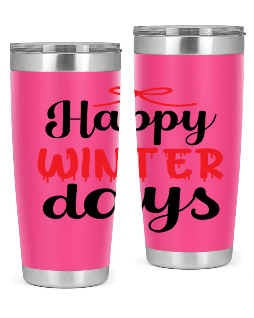 Happy winter days 123#- winter- Tumbler
