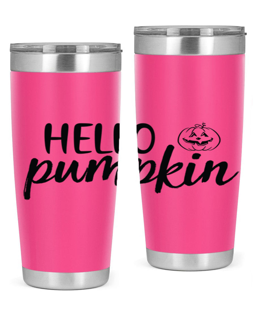 Hello Pumpkin 286#- fall- Tumbler