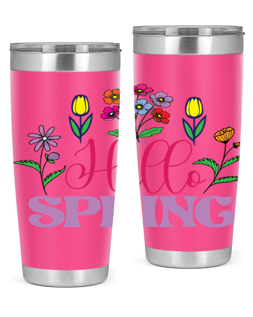Hello Spring  233#- spring- Tumbler