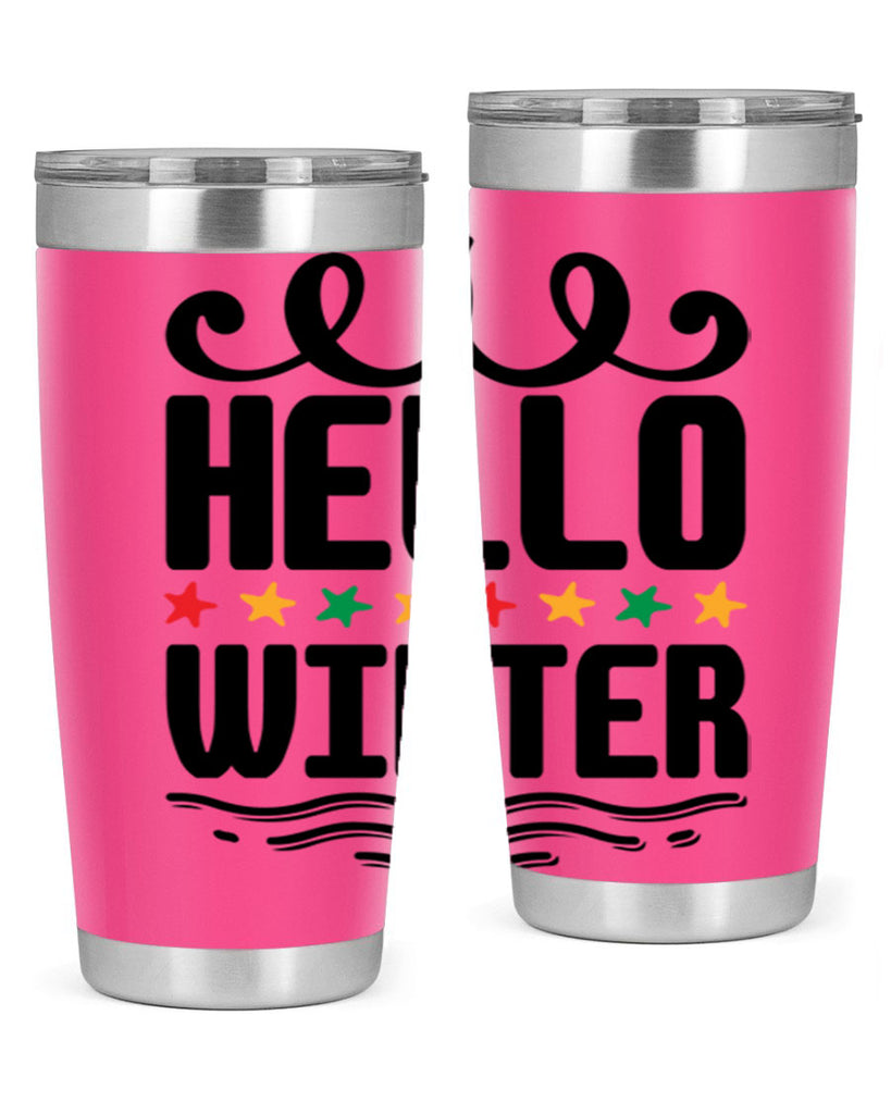 Hello Winter 185#- winter- Tumbler