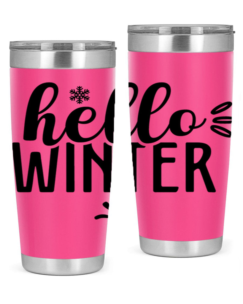 Hello Winter171#- winter- Tumbler