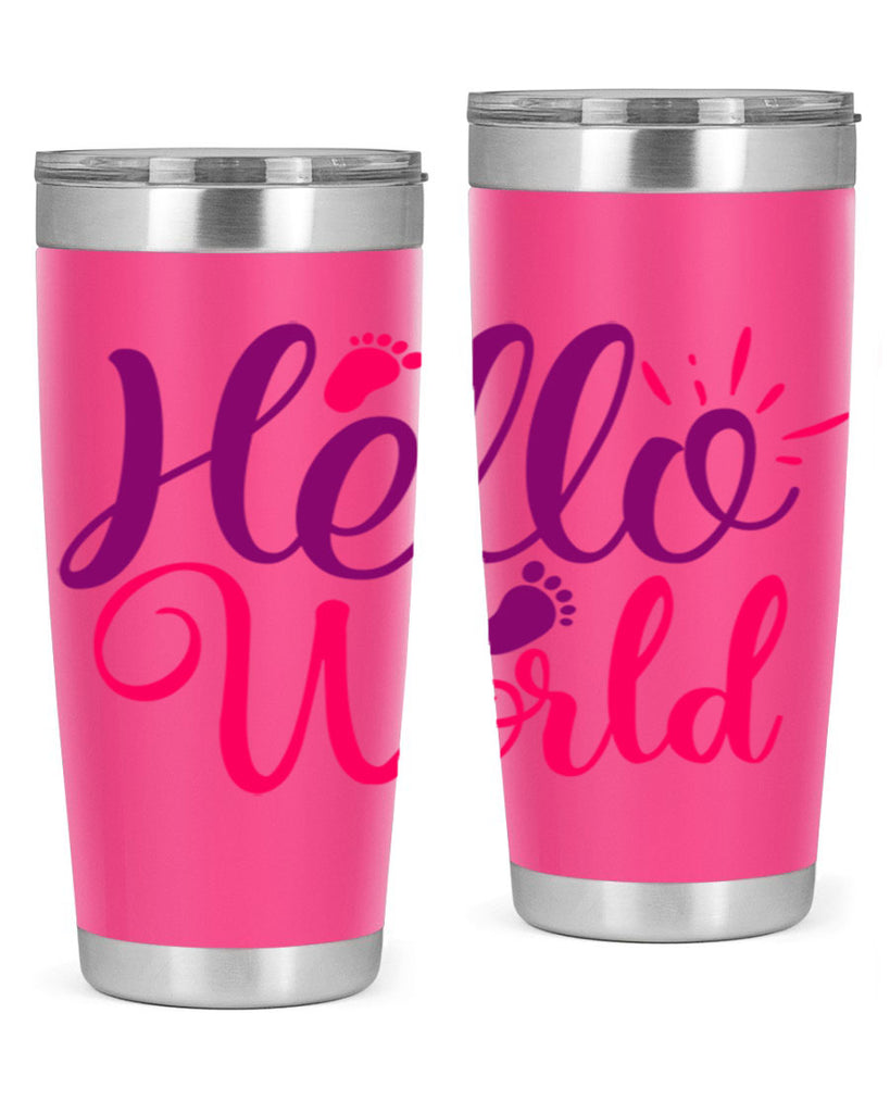 Hello World Style 260#- baby- tumbler