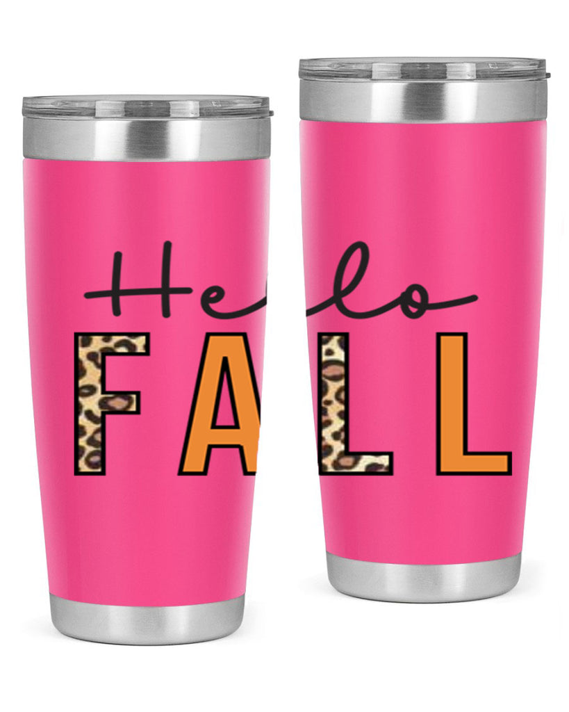 Hello fall 276#- fall- Tumbler