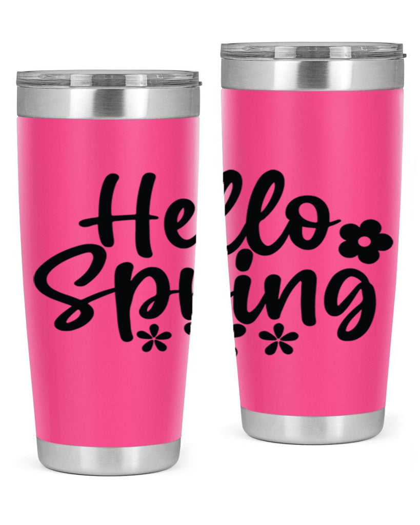 Hello spring  design 232#- spring- Tumbler