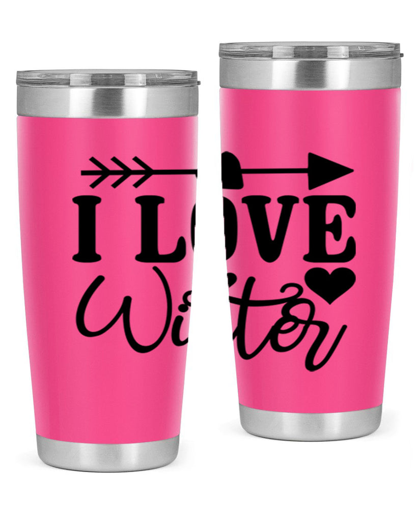 I Love Winter 227#- winter- Tumbler