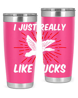 I just really like ducks Style 50#- duck- Tumbler