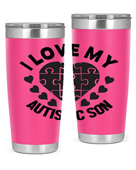 I love my Style 46#- autism- Tumbler