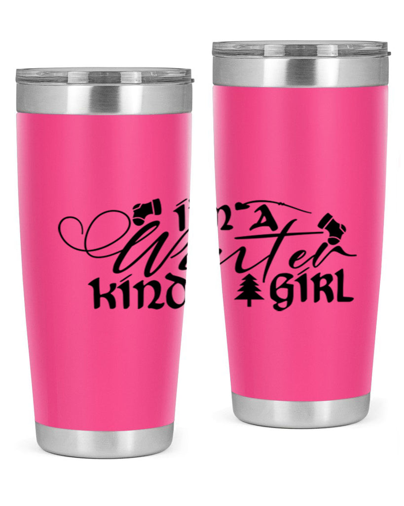 I m A Winter Kinda Girl 230#- winter- Tumbler