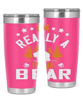 I'm really a polar bear 17#- Bears- Tumbler