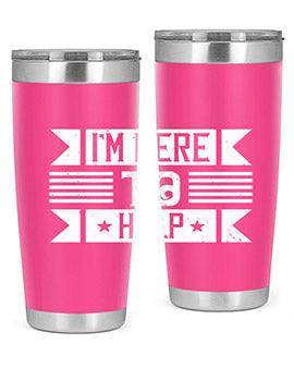 Im Here to Help Style 46#- volunteer- Tumbler