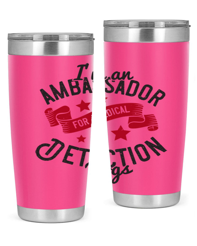 Im an ambassador for Medical Detection dogs Style 41#- medical- tumbler