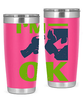 Im ok Style 30#- corona virus- Tumbler