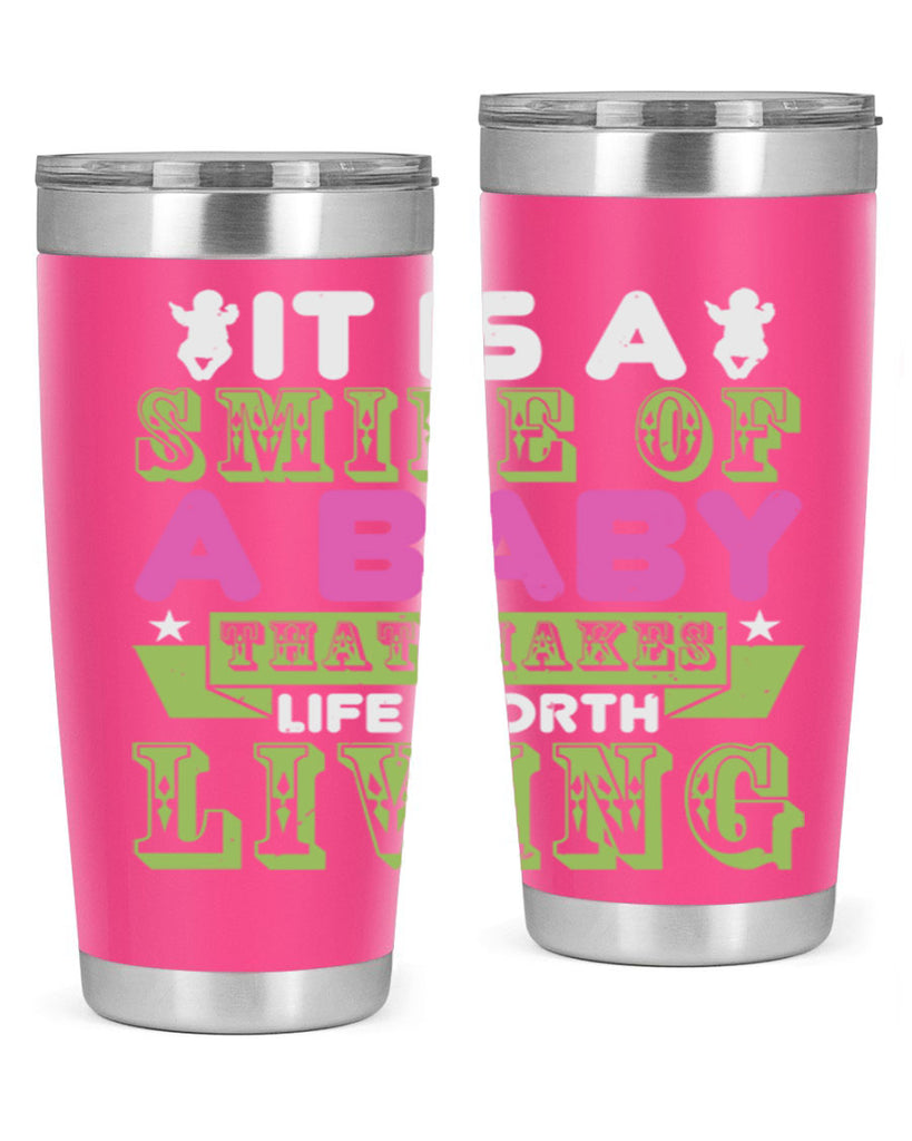 It is a smile of a baby Style 188#- baby- tumbler