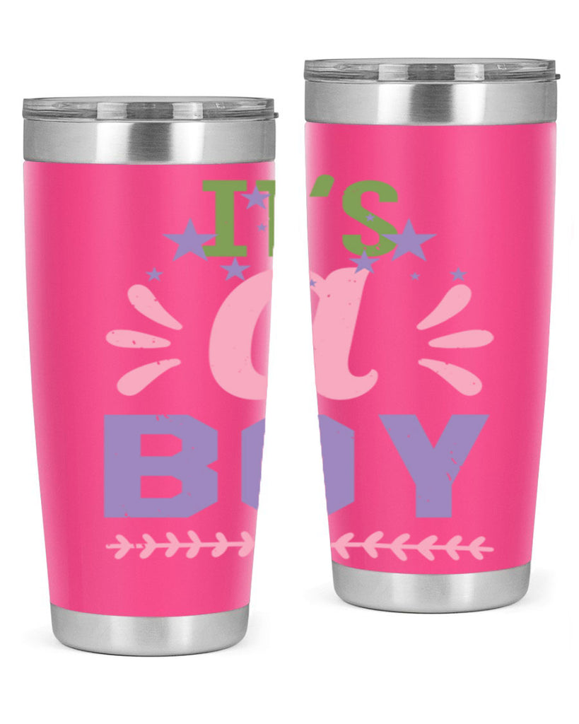 Its a boy Style 33#- baby shower- tumbler