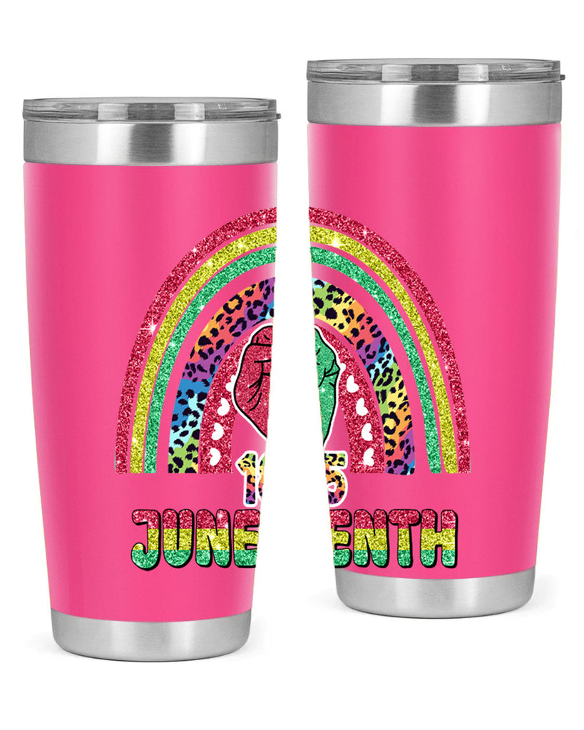 Juneteenth 1865 Rainbow 19#- Juneteenth- tumbler
