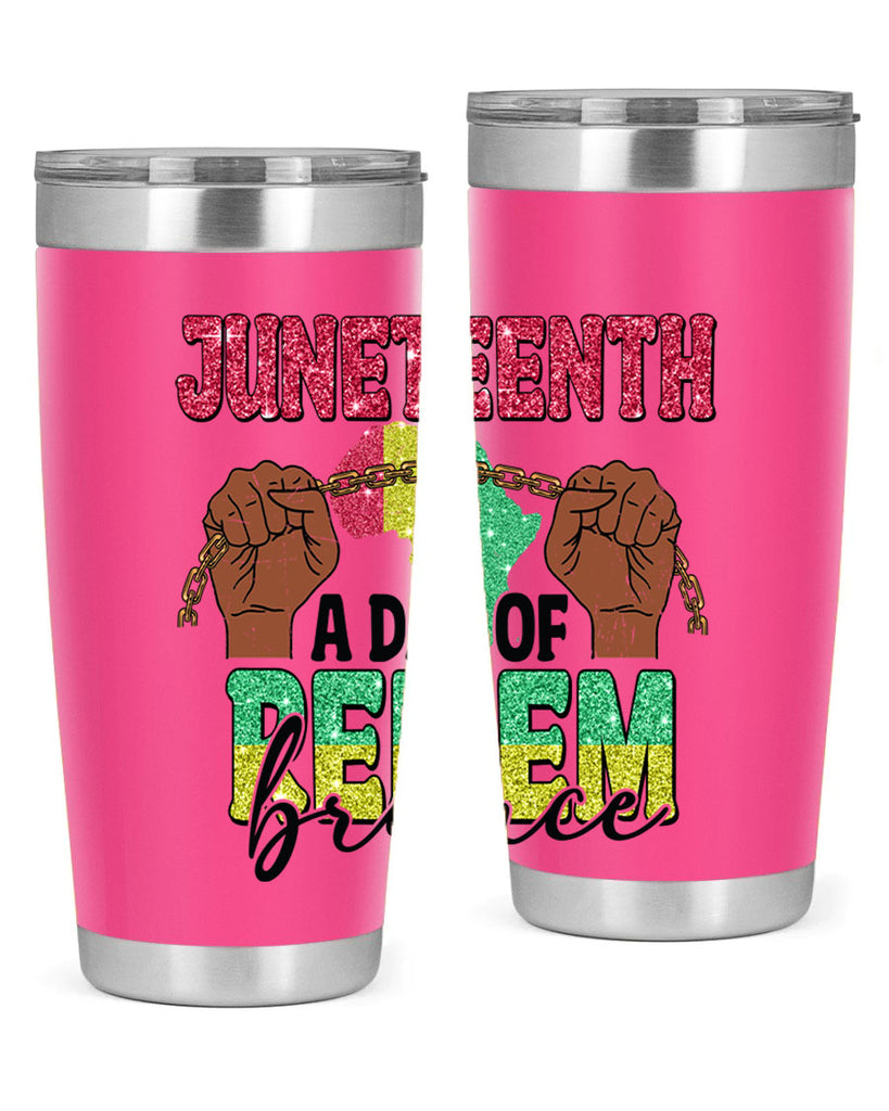 Juneteenth A Day Of Remembrance Png 9#- Juneteenth- tumbler