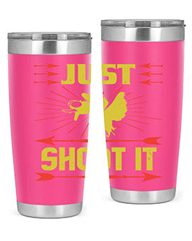 Just shoot it Style 32#- duck- Tumbler