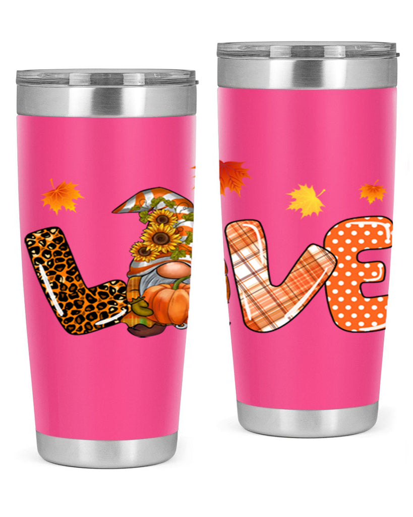 LOVEFallGnomeAutumn 416#- fall- Tumbler
