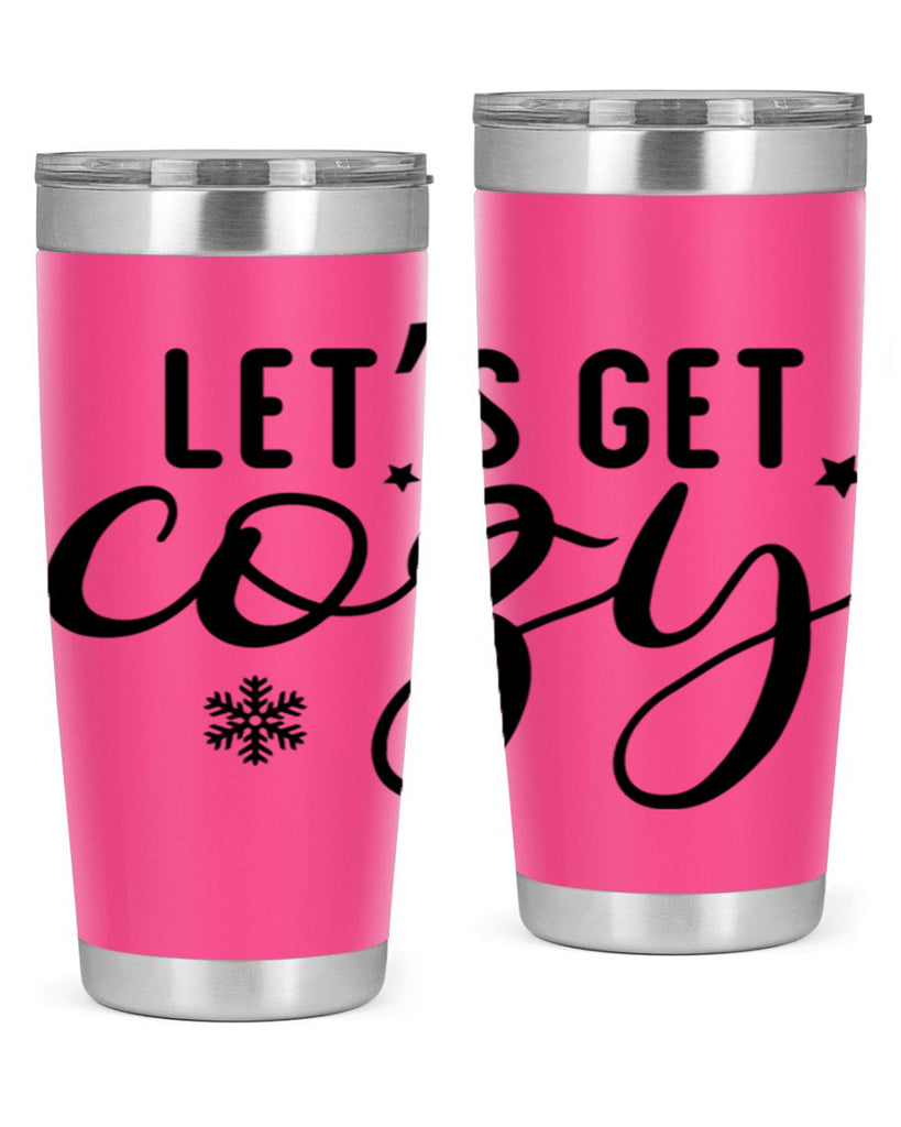 Lets Get Cozy287#- winter- Tumbler
