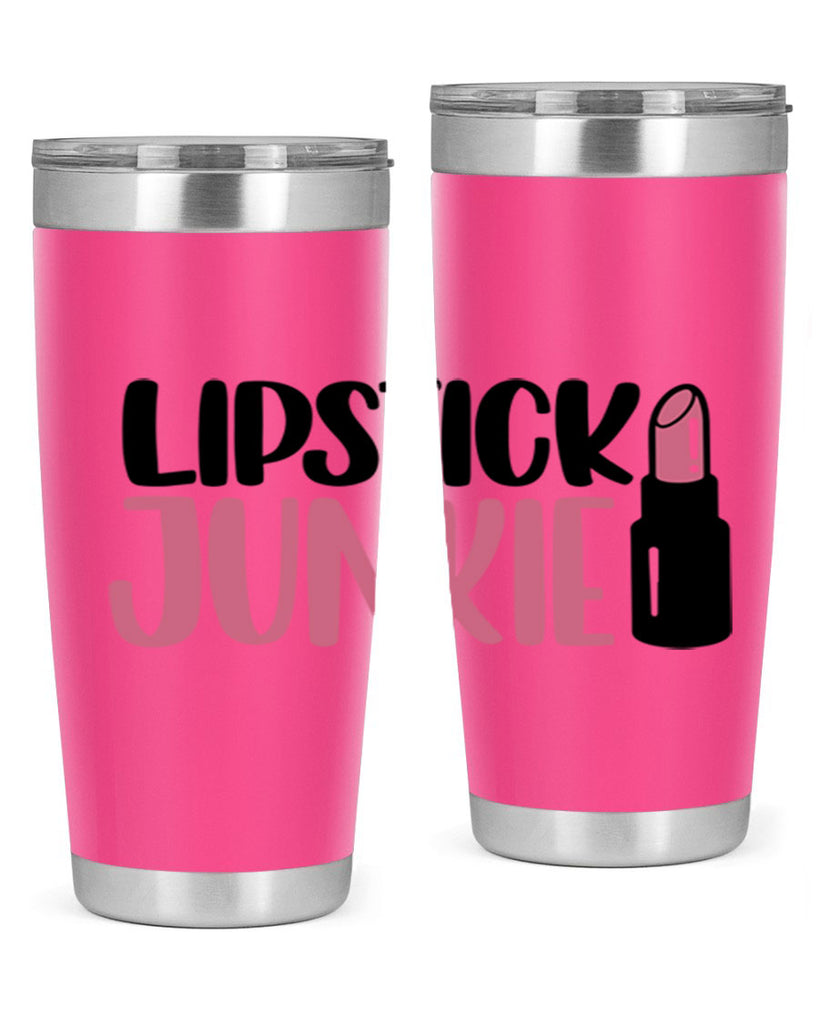 Lipstick Junkie Style 56#- make up- Tumbler
