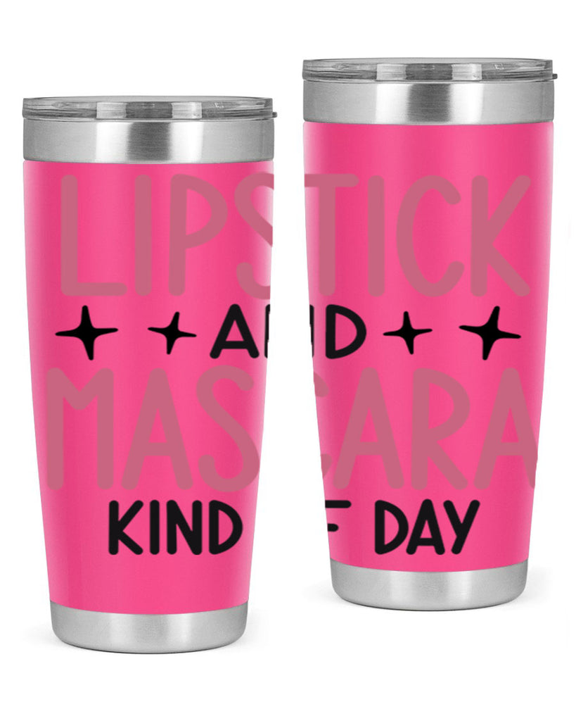 Lipstick and Mascara Kind of Day Style 57#- make up- Tumbler