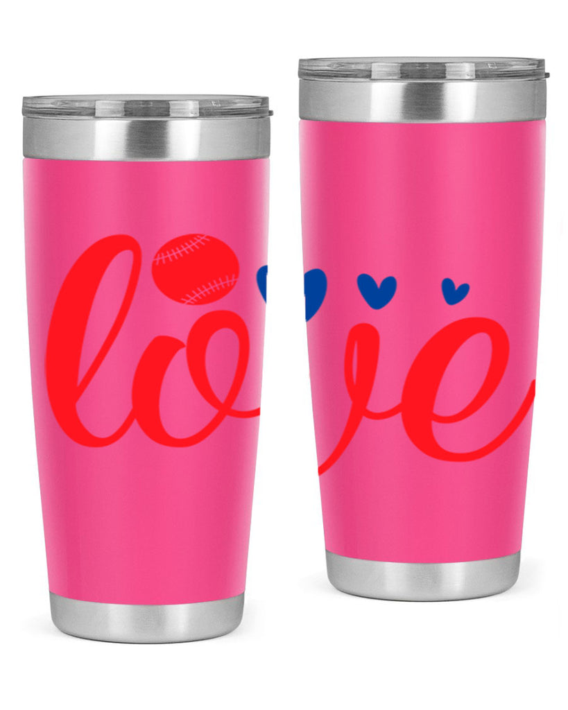 Love 2052#- baseball- Tumbler
