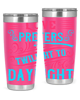 Love prefers twilight to daylight Style 30#- dog- Tumbler