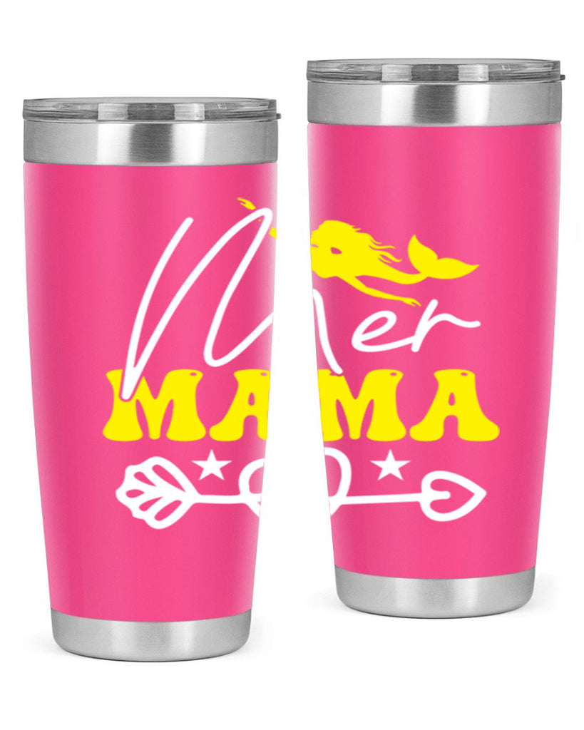Mer Mama 332#- mermaid- Tumbler