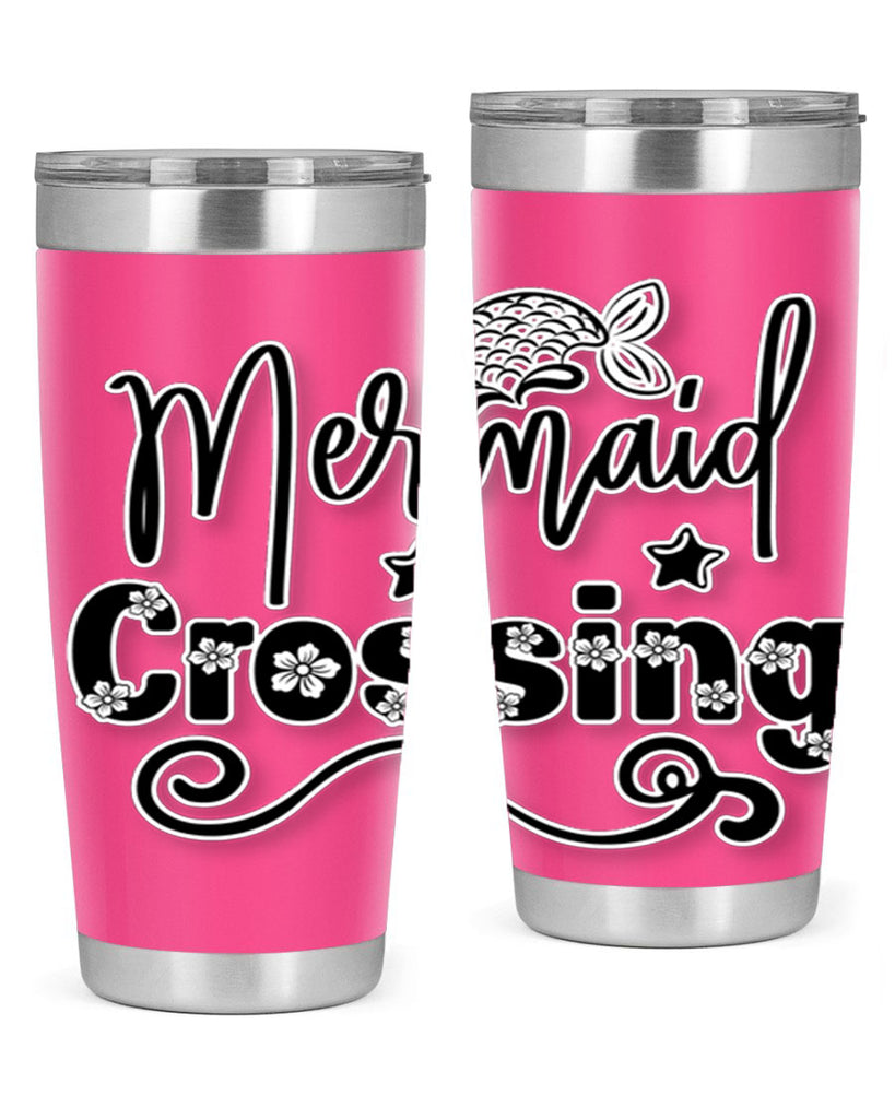 Mermaid Crossing 400#- mermaid- Tumbler