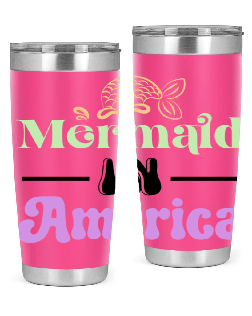 Mermaid In America 420#- mermaid- Tumbler