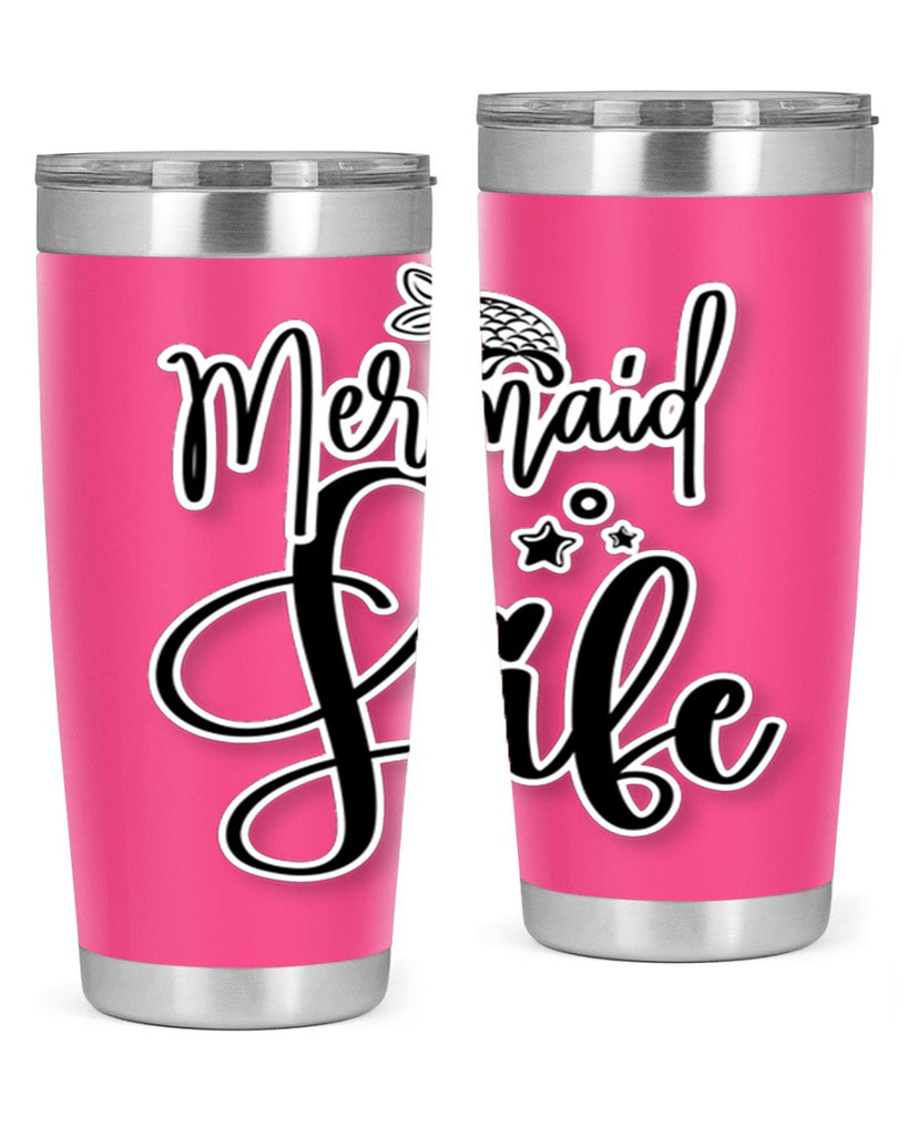 Mermaid Life 429#- mermaid- Tumbler