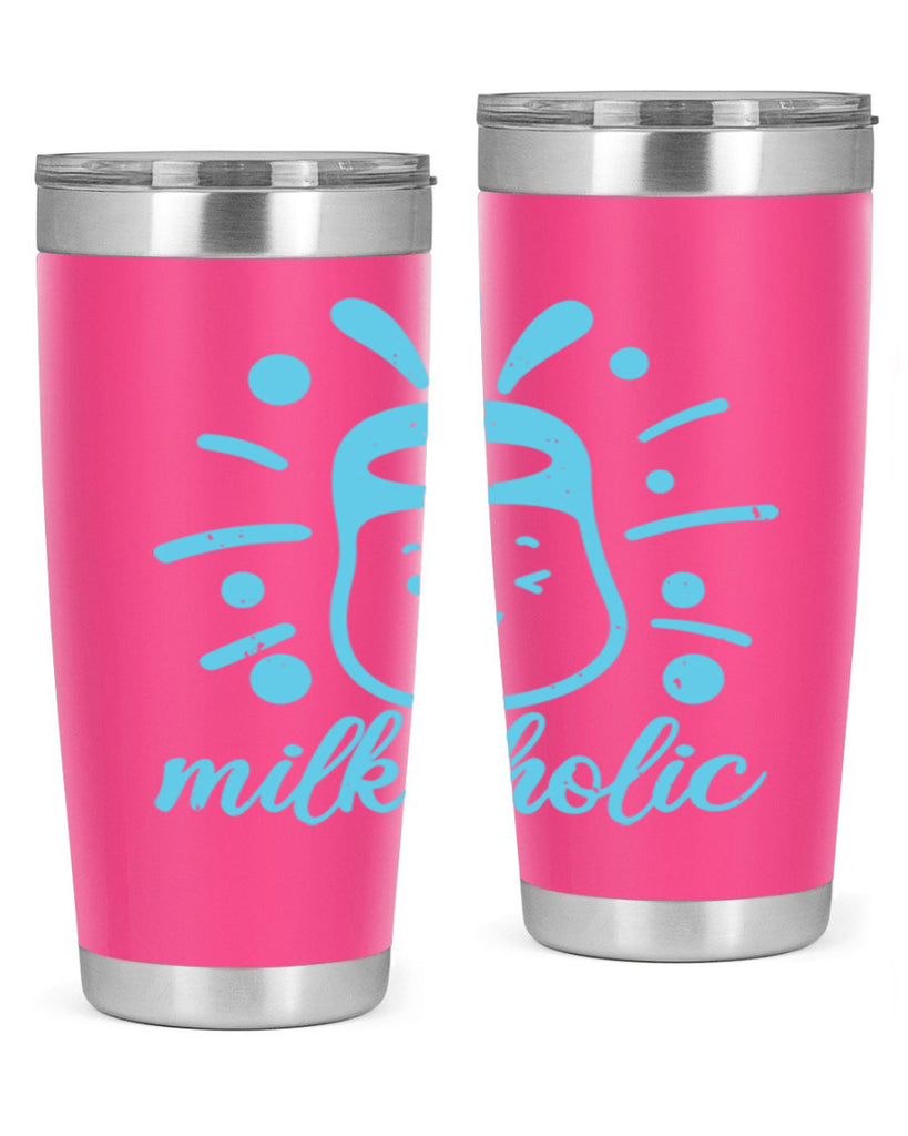 Milkaholic Style 29#- baby shower- tumbler