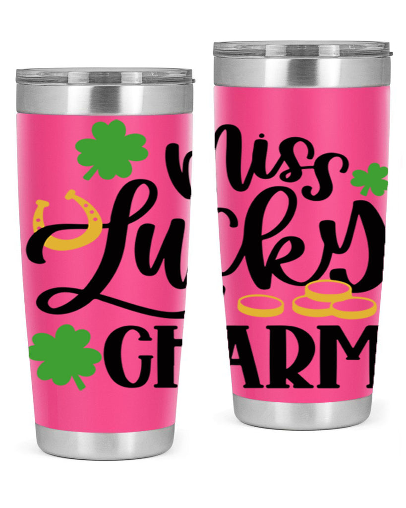 Miss Lucky Charm Style 47#- St Patricks Day- Tumbler