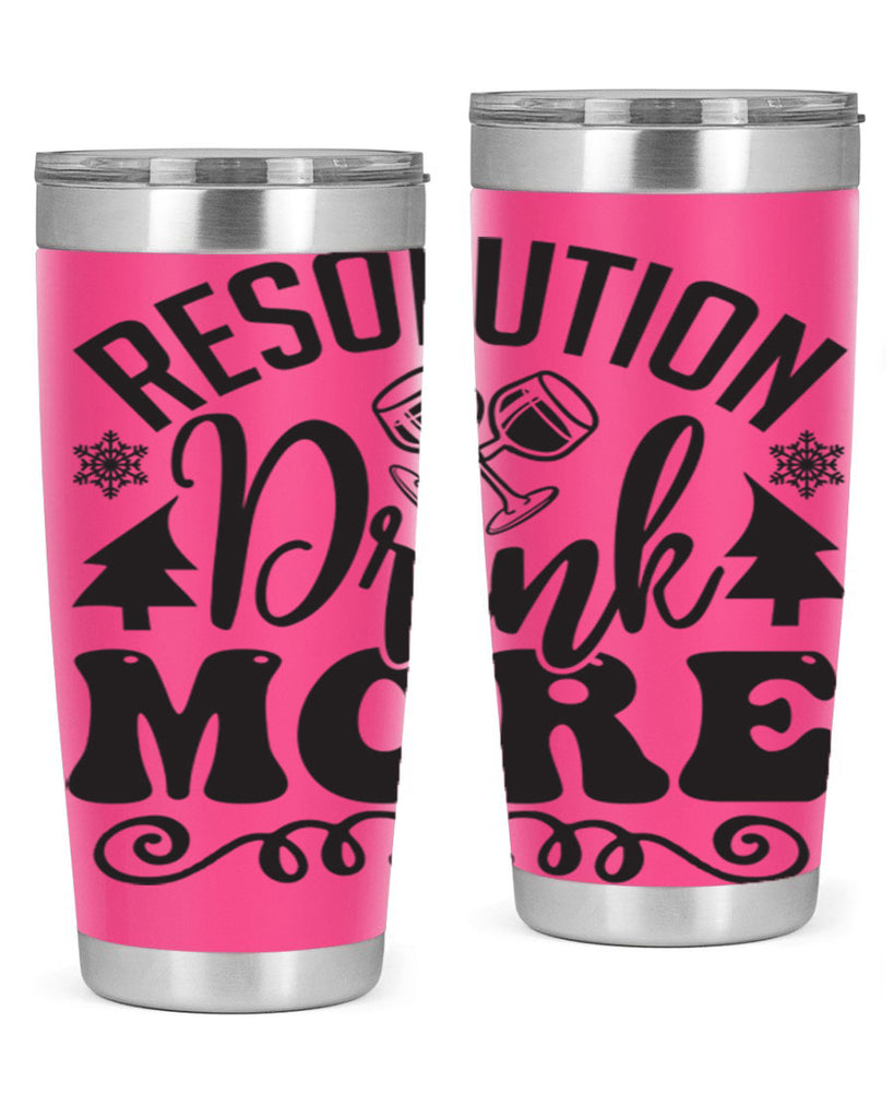 Resolution drink more 349#- winter- Tumbler