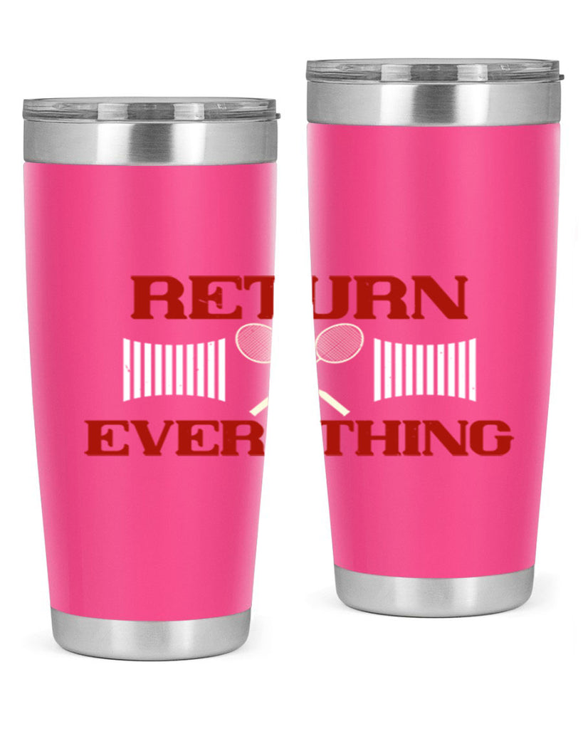 Return Everything 1892#- badminton- Tumbler