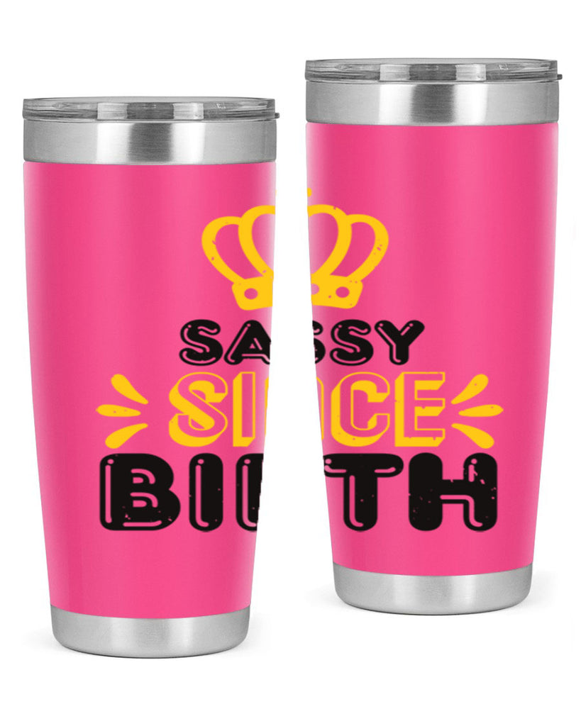 Saddy since birth Style 16#- baby shower- tumbler
