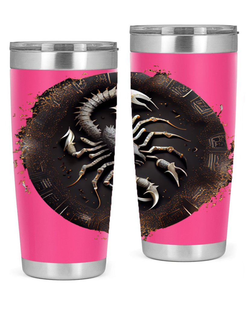 Scorpius 467#- zodiac- Tumbler