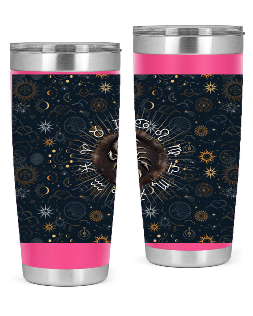 Scorpius Straight 466#- zodiac- Tumbler