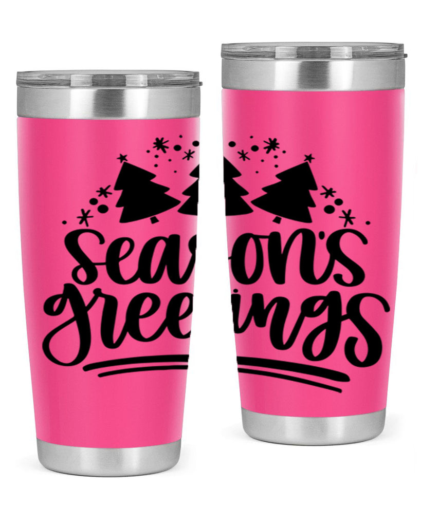 Seasons Greetings345#- winter- Tumbler