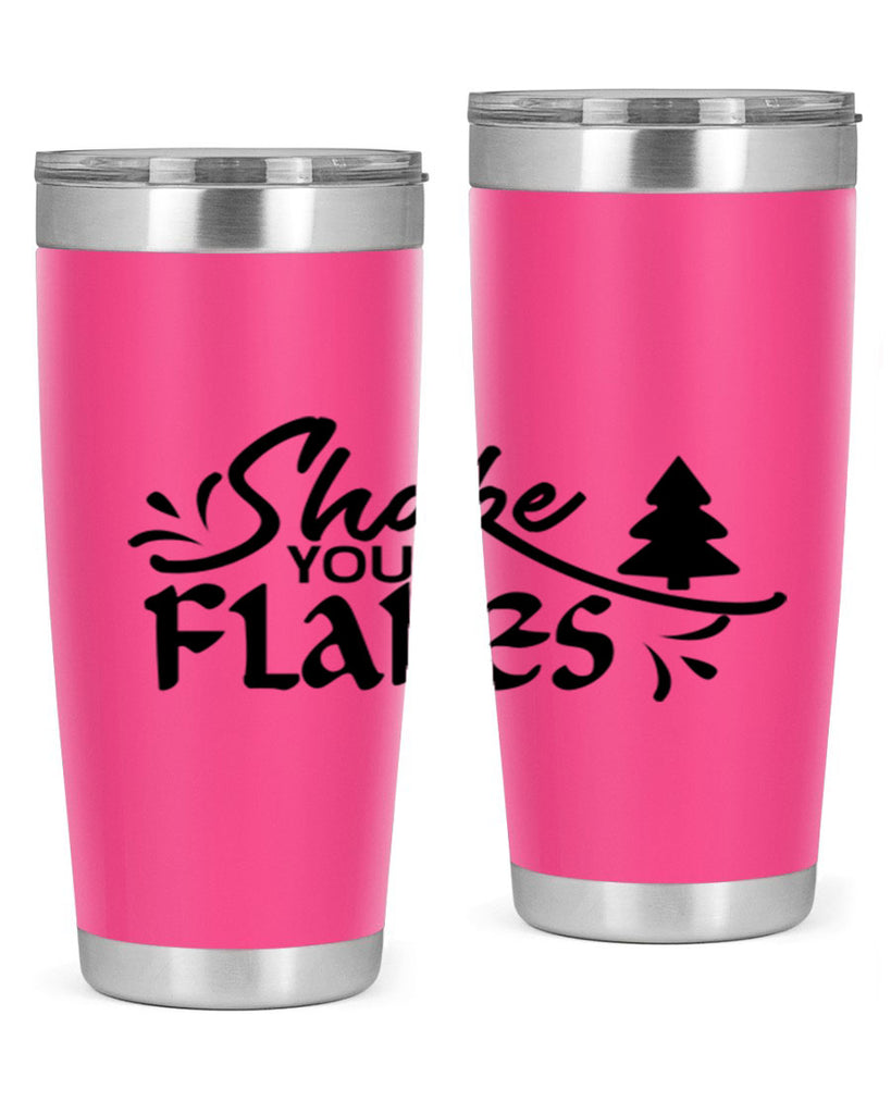 Shake Your Flakes 354#- winter- Tumbler