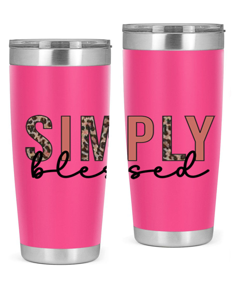 Simply blessed 575#- fall- Tumbler