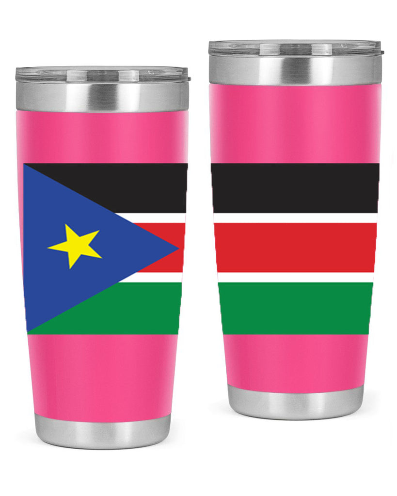 South Sudan 34#- world flags- Tumbler