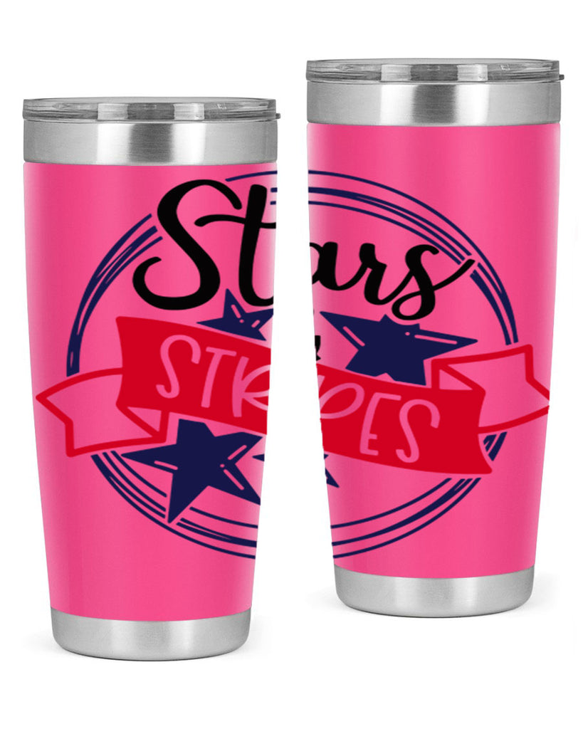 Stars StripeS Style 174#- Fourt Of July- Tumbler