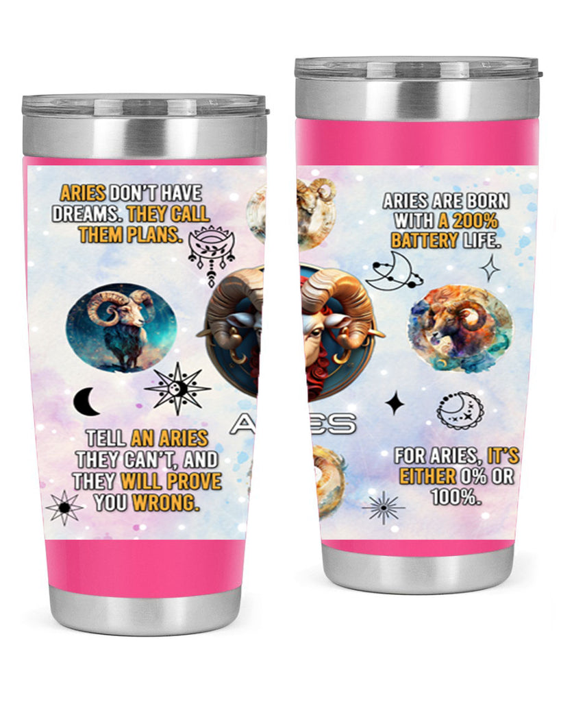StraightAries 469#- zodiac- Tumbler