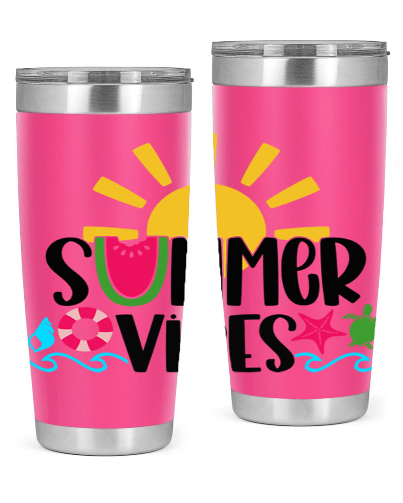 Summer Vibes Style 19#- summer- Tumbler