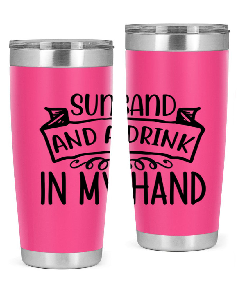 Sunsandandadrinkin 483#- zodiac- Tumbler