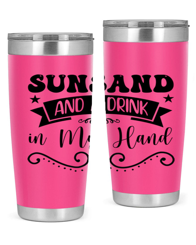 Sunsandandadrinkin 484#- zodiac- Tumbler
