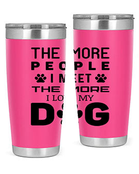 The More People Style 2#- dog- Tumbler